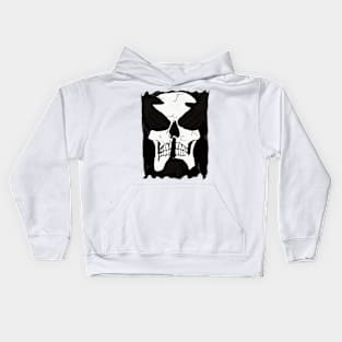 Skull funny Kids Hoodie